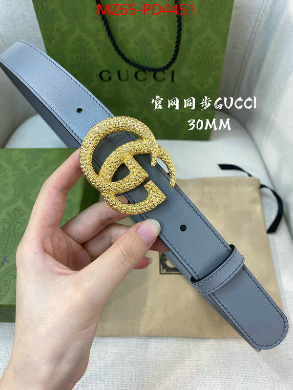 Belts-Gucci,the highest quality fake , ID: PD4451,$: 65USD