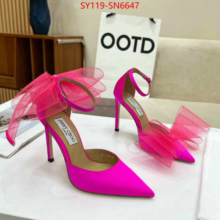 Women Shoes-Jimmy Choo,2023 aaaaa replica 1st copy , ID: SN6647,$: 119USD