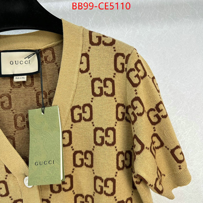 Clothing-Gucci,where could you find a great quality designer , ID: CE5110,$: 99USD