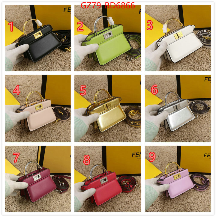 Fendi Bags(4A)-Diagonal-,where could you find a great quality designer ,ID: BD6866,$: 79USD