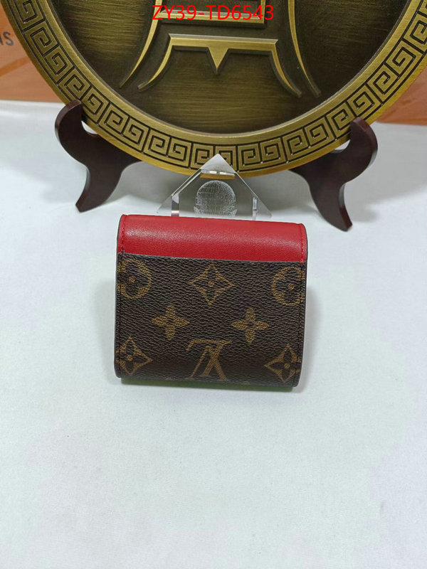 LV Bags(4A)-Wallet,new ,ID: TD6543,$: 39USD