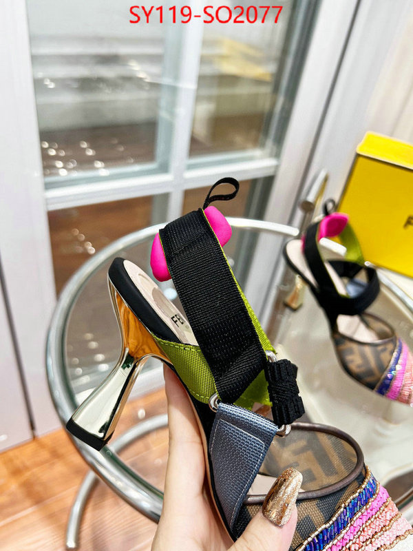 Women Shoes-Fendi,how to buy replica shop , ID: SO2077,$: 119USD