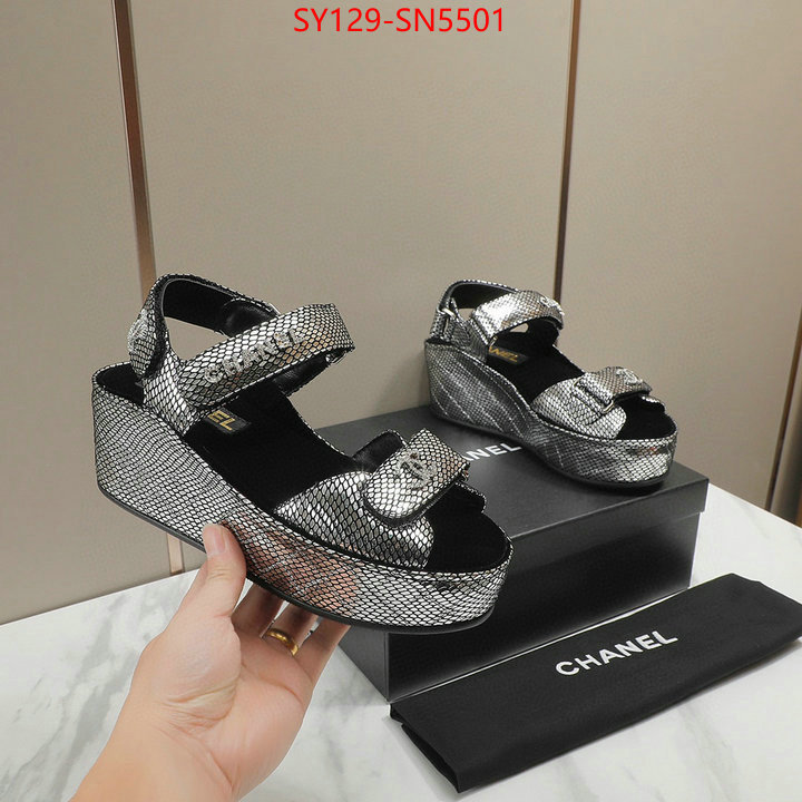 Women Shoes-Chanel,1:1 replica wholesale , ID: SN5501,$: 129USD