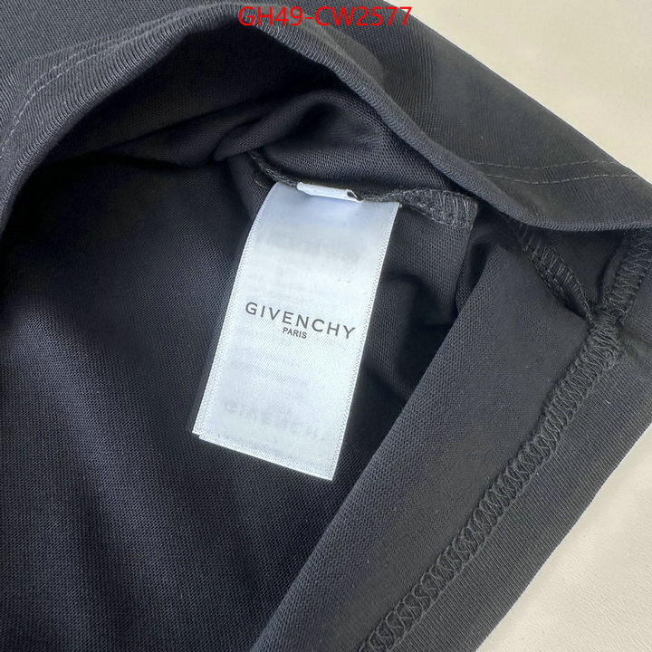 Clothing-Givenchy,where to buy fakes ,ID: CW2577,$: 49USD