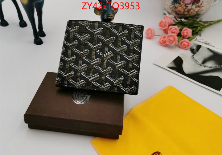 Goyard Bags(4A)-Wallet,counter quality ,ID: TO3953,$: 42USD