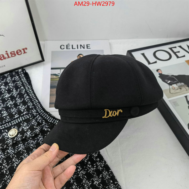 Cap (Hat)-Dior,buy online , ID: HW2979,$: 29USD