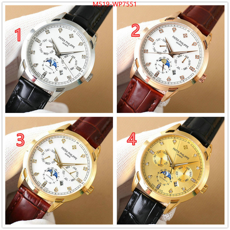 Watch (TOP)-Ptek Ph1ippe,top grade , ID: WP7551,$: 519USD