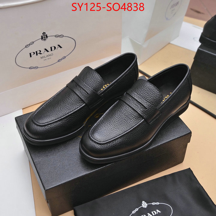 Men Shoes-Prada,top , ID: SO4838,$: 125USD