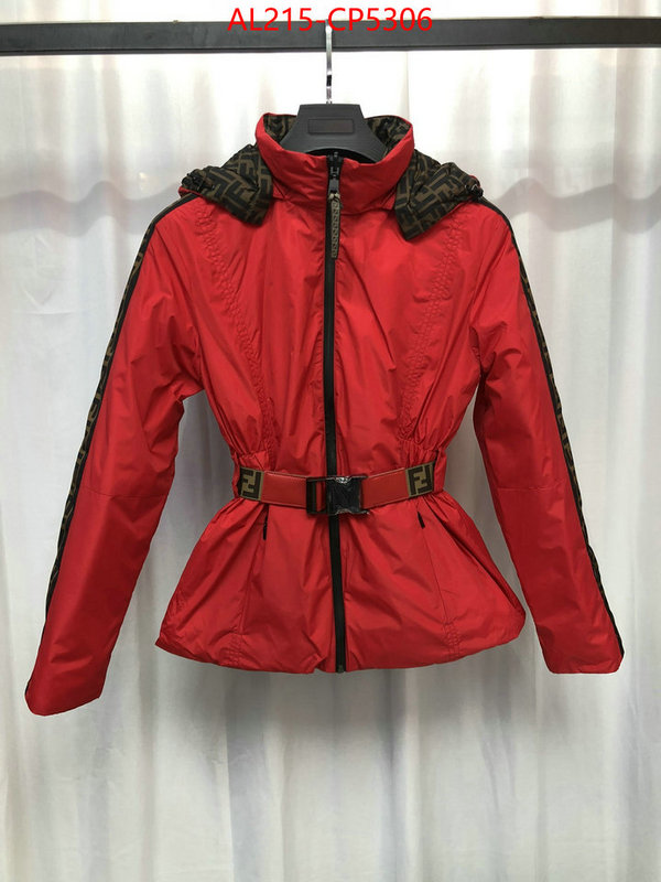 Down jacket Women-Fendi,buy top high quality replica , ID: CP5306,