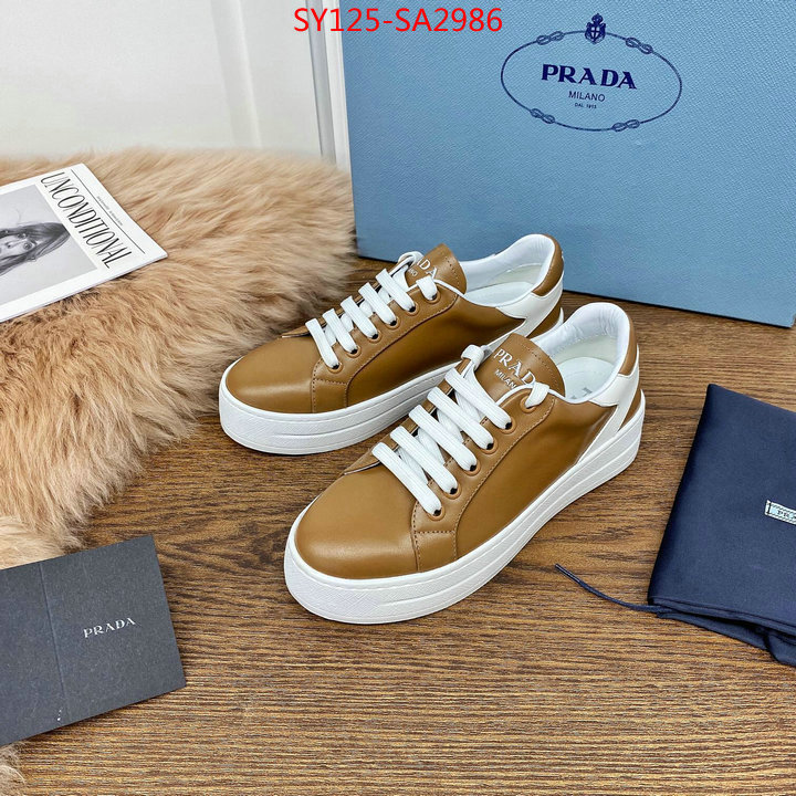 Women Shoes-Prada,high quality , ID:SA2986,$: 125USD