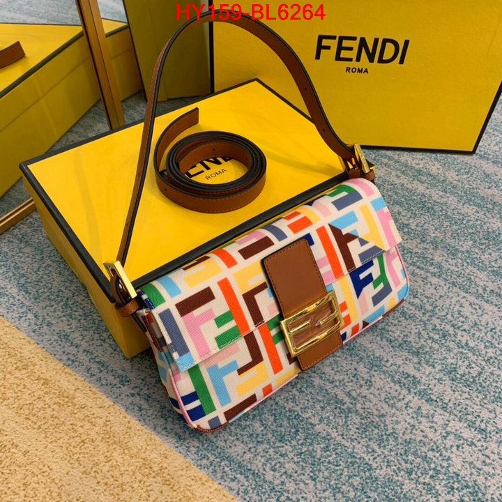 Fendi Bags(TOP)-Baguette,designer fashion replica ,ID: BL6264,$: 159USD