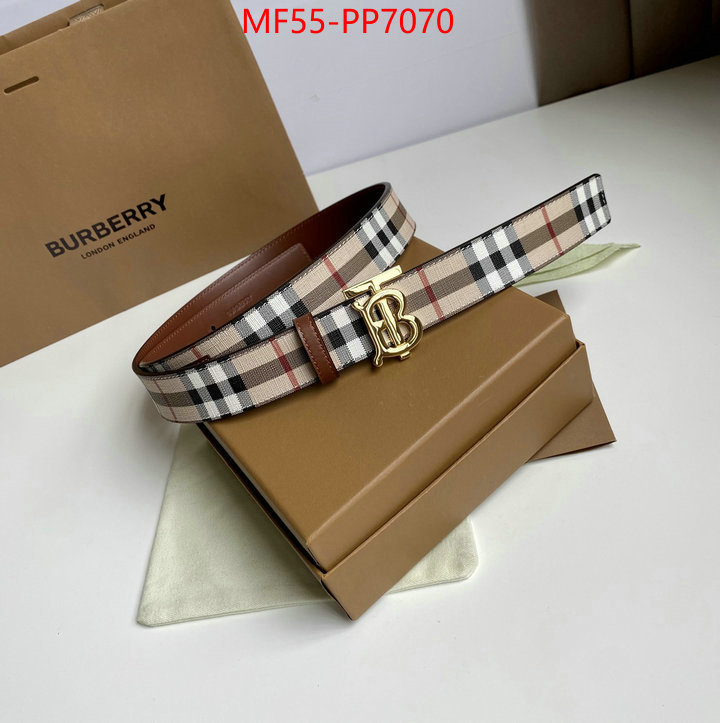 Belts-Burberry,how quality , ID: PP7070,$: 55USD