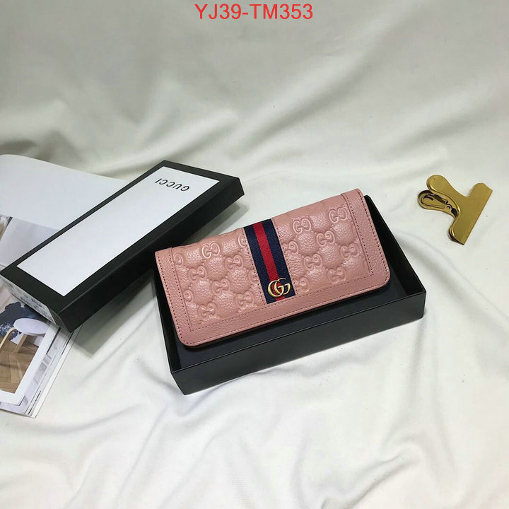 Gucci Bags(4A)-Wallet-,ID: TM353,$:39USD