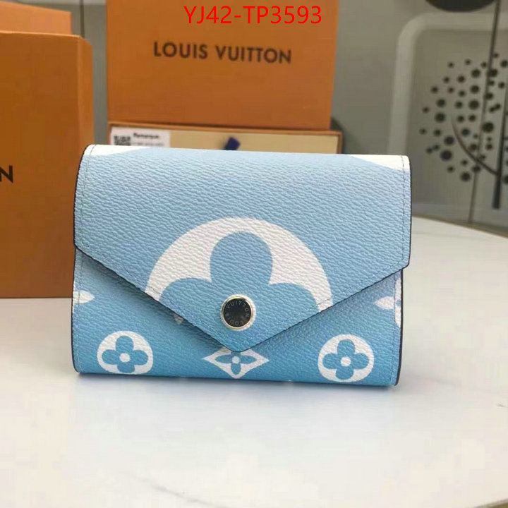 LV Bags(4A)-Wallet,ID: TP3593,$: 42USD