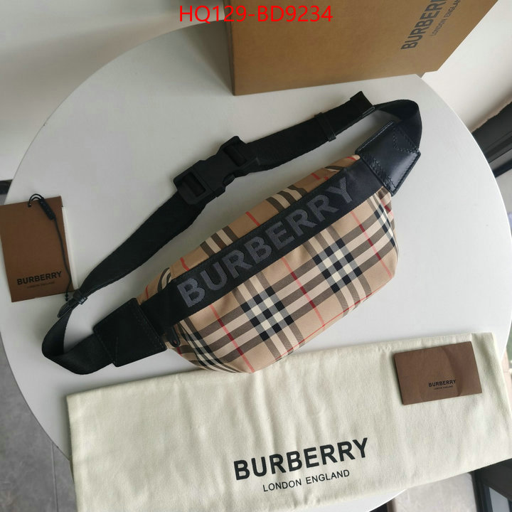 Burberry Bags(TOP)-Diagonal-,unsurpassed quality ,ID: BD9234,$: 129USD