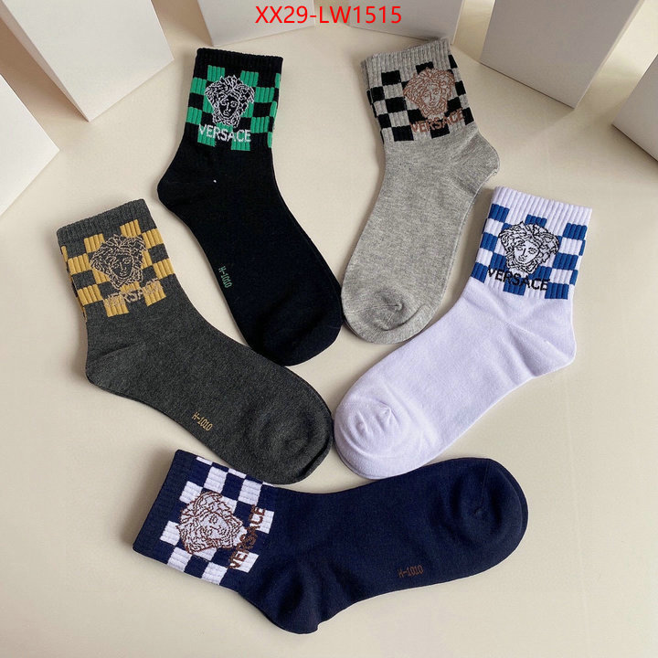 Sock-Versace,wholesale replica shop , ID: LW1515,$: 29USD