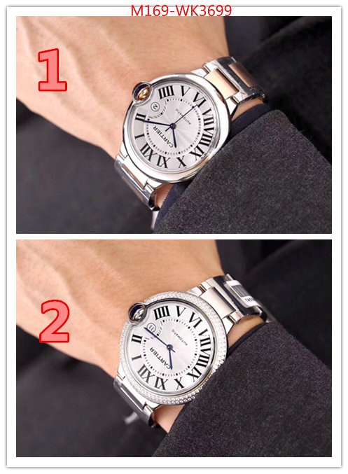 Watch(4A)-Cartier,unsurpassed quality , ID: WK3699,$:169USD