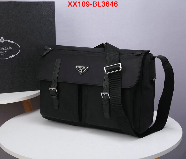 Prada Bags(TOP)-Diagonal-,ID: BL3646,$: 109USD