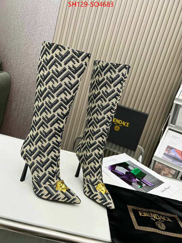 Women Shoes-Fendi,top 1:1 replica , ID: SO4683,$: 129USD