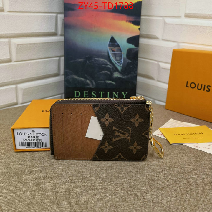 LV Bags(4A)-Wallet,ID: TD1788,$: 45USD