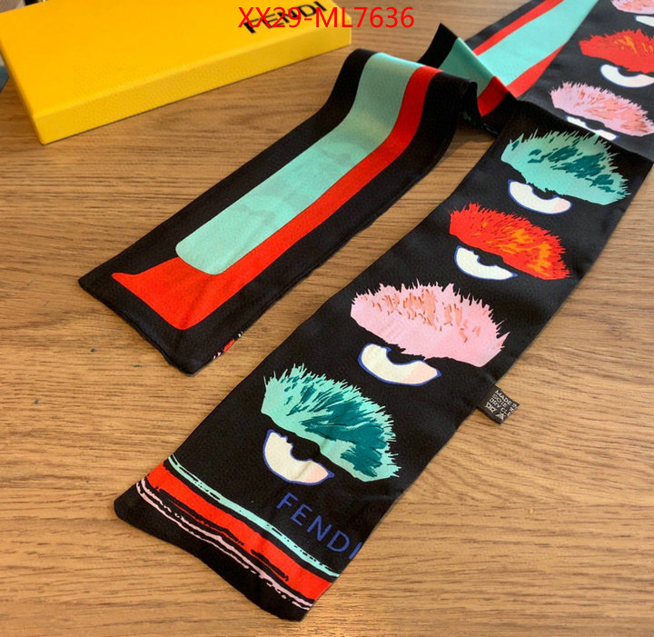 Scarf-Fendi,wholesale imitation designer replicas , ID: ML7636,$: 29USD