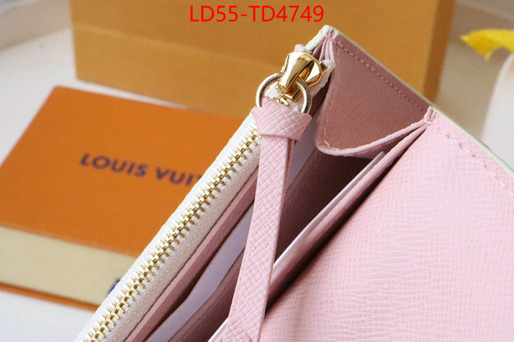 LV Bags(TOP)-Wallet,ID: TD4749,$: 55USD