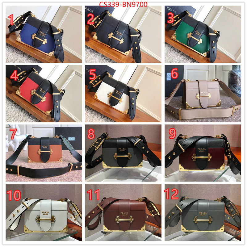 Prada Bags(TOP)-Diagonal-,ID: BN9700,$: 339USD