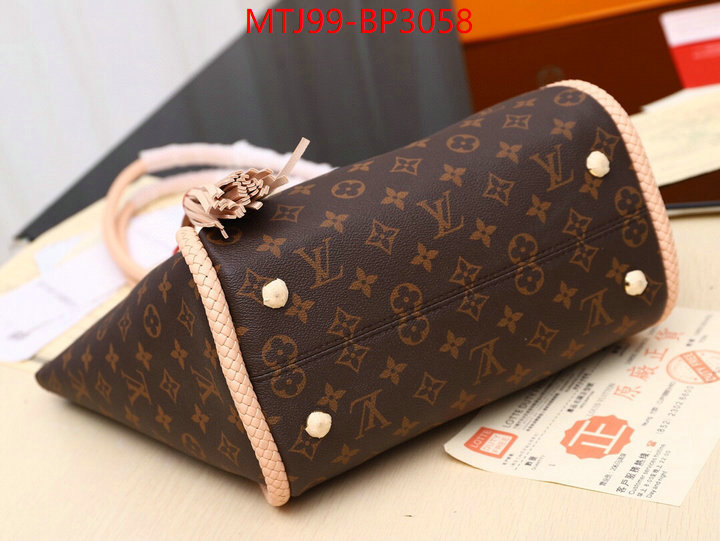 LV Bags(4A)-Handbag Collection-,ID: BP3058,$: 99USD