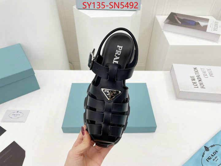 Women Shoes-Prada,best quality fake , ID: SN5492,$: 135USD