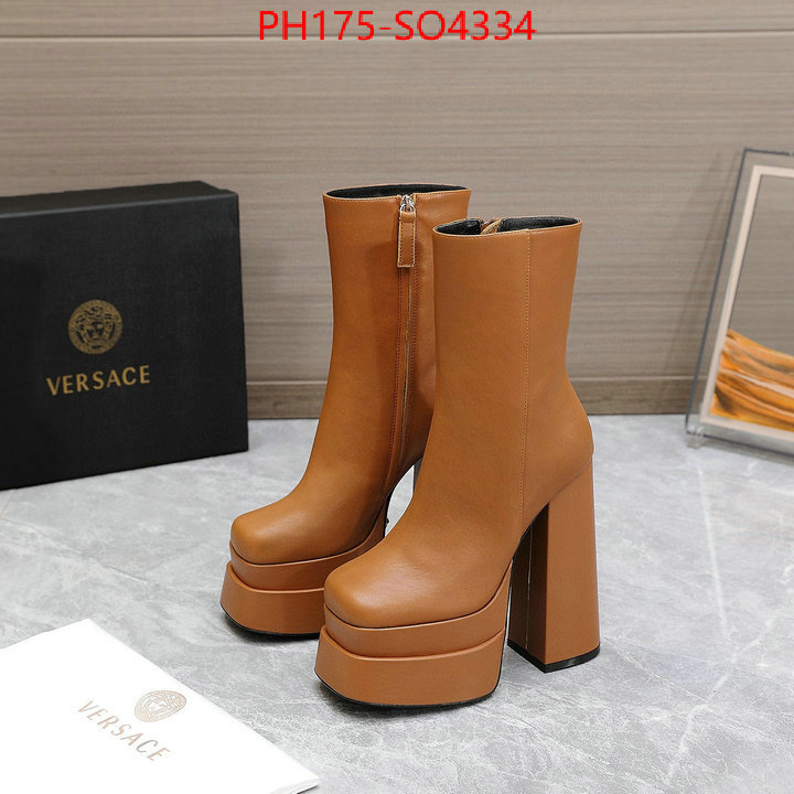 Women Shoes-Versace,mirror copy luxury , ID: SO4334,$: 175USD