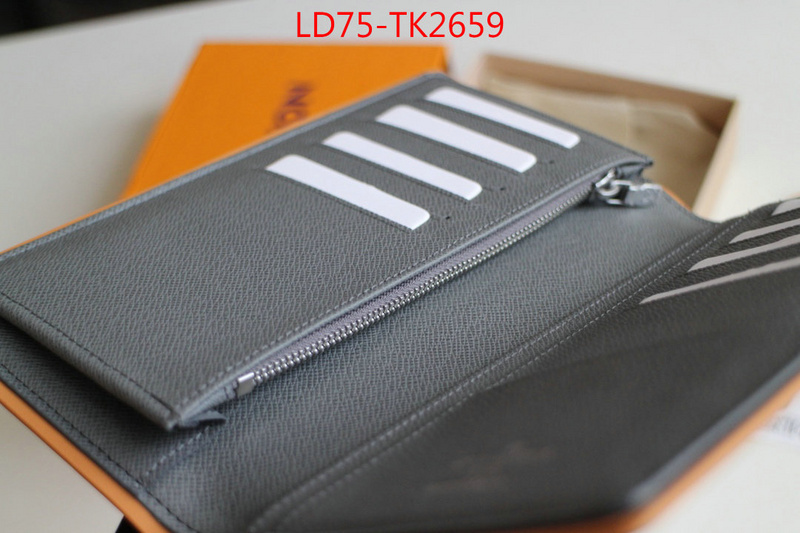 LV Bags(TOP)-Wallet,ID: TK2659,$:75USD