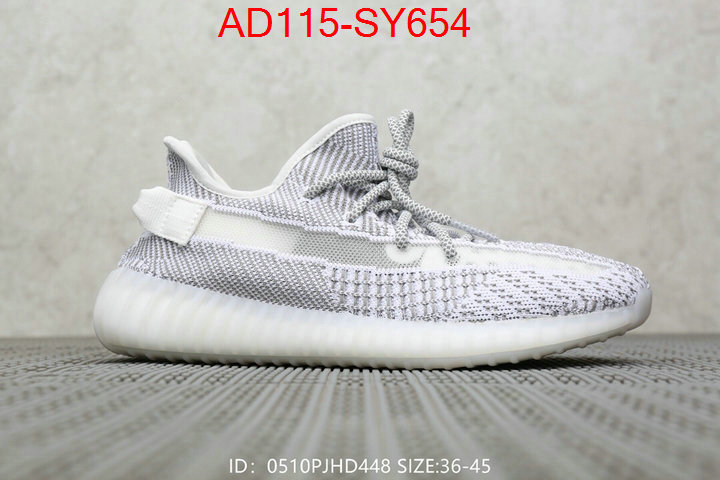 Men Shoes-Adidas Yeezy Boost,flawless , ID: BY654,$:115USD