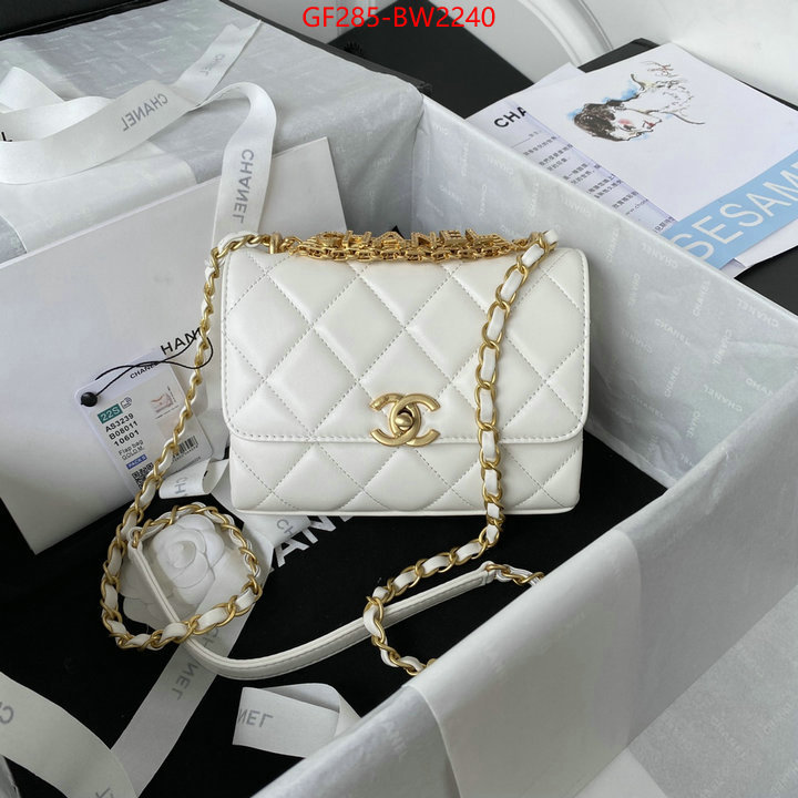 Chanel Bags(TOP)-Diagonal-,ID: BW2240,$: 285USD