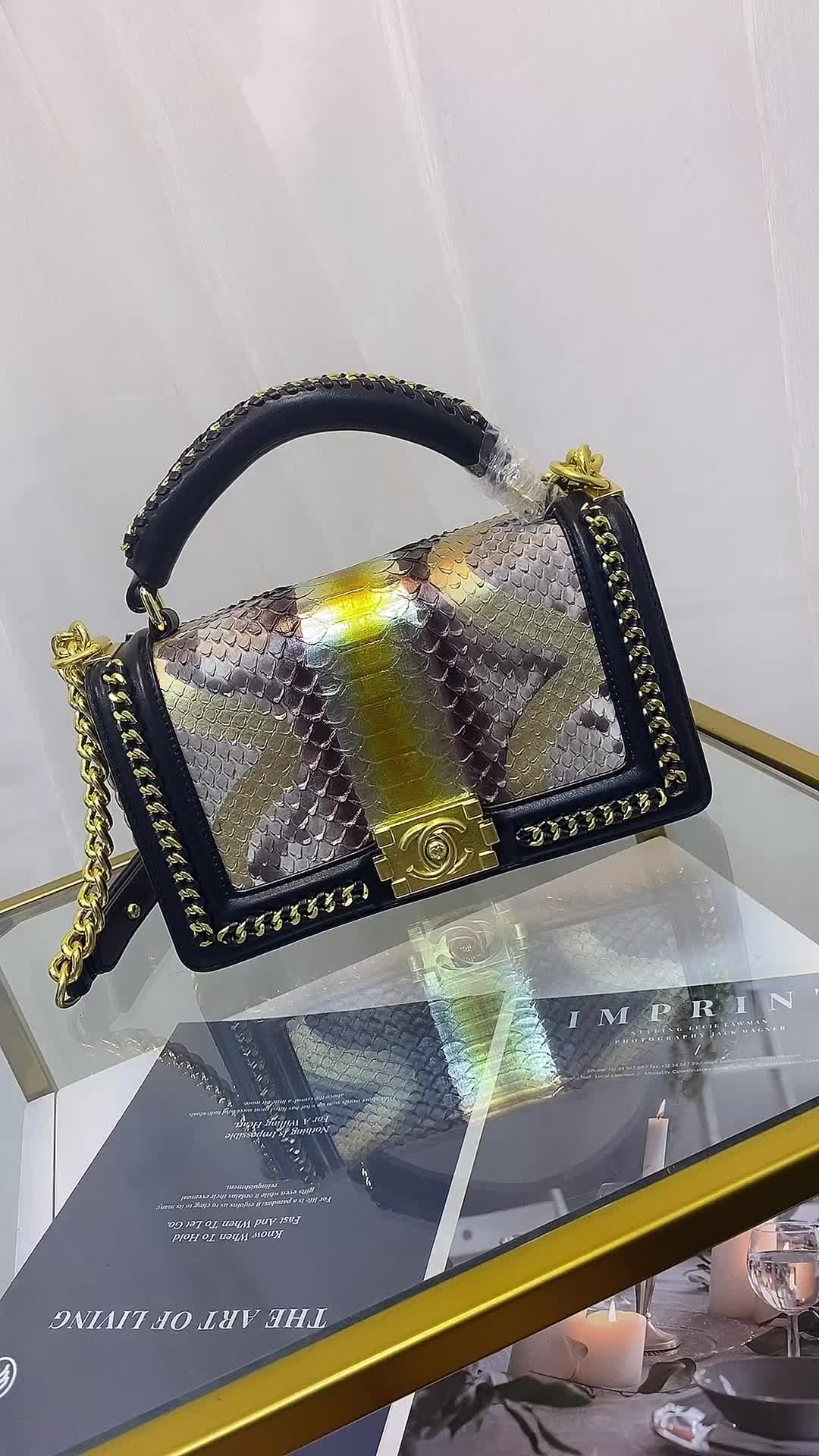 Chanel Bags(4A)-Le Boy,ID: BN8190,$: 109USD