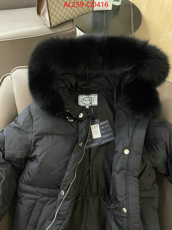 Down jacket Women-Prada,high quality designer replica , ID: CO416,$: 259USD