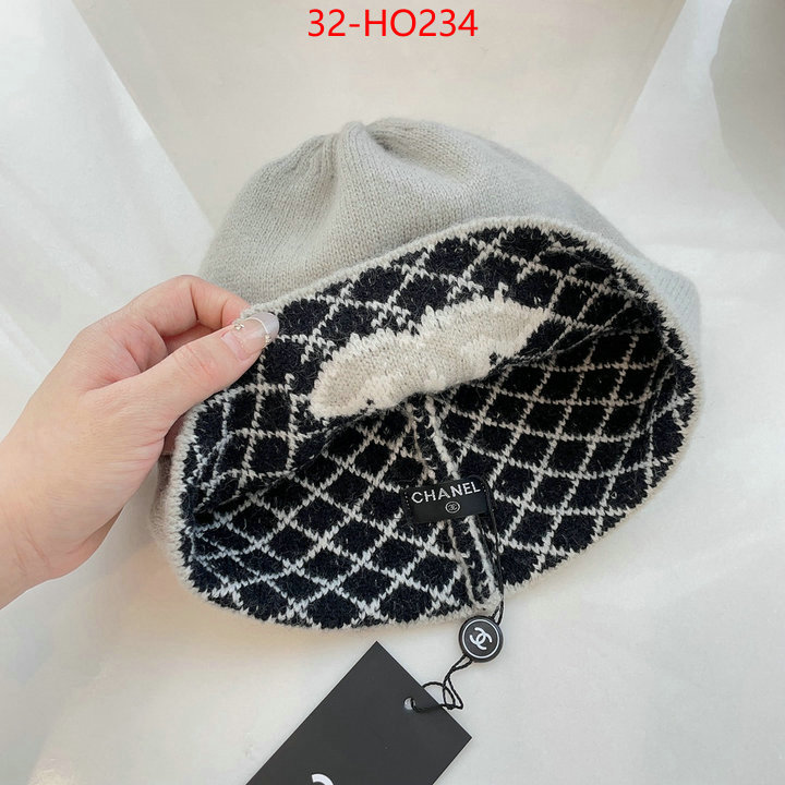 Cap (Hat)-Chanel,outlet sale store , ID: HO234,$: 32USD