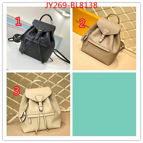 LV Bags(TOP)-Backpack-,ID: BL8138,$: 269USD