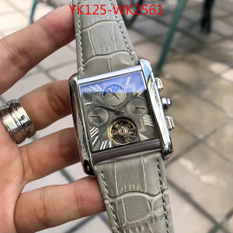 Watch(4A)-Cartier,first top ,ID: WK2561,$:125USD