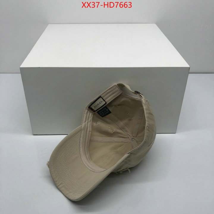 Cap (Hat)-Gucci,shop cheap high quality 1:1 replica , ID: HD7663,$: 37USD