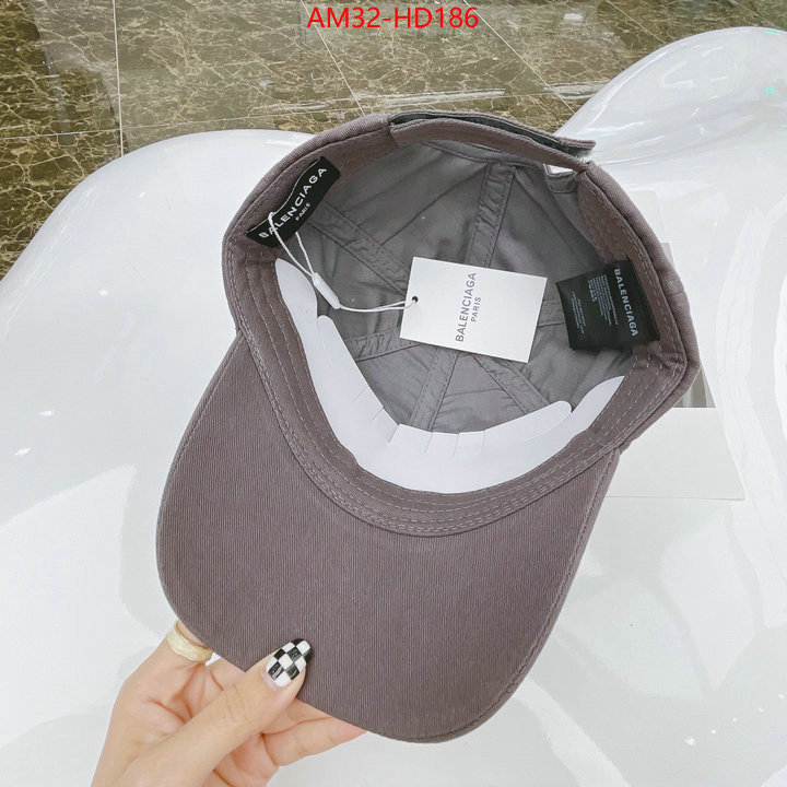 Cap (Hat)-Balenciaga,where to buy the best replica , ID: HD186,$: 32USD