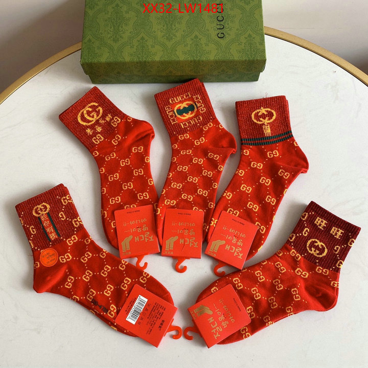 Sock-Gucci,perfect , ID: LW1481,$: 32USD