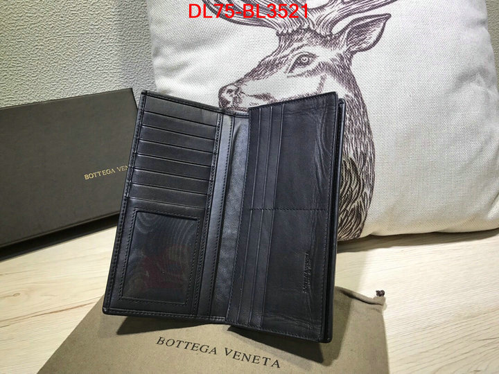 BV Bags(TOP)-Wallet,designer 1:1 replica ,ID: BL3521,$: 75USD