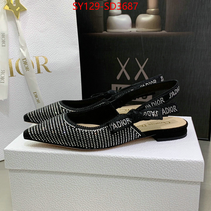 Women Shoes-Dior,what is top quality replica , ID: SD3687,$: 129USD