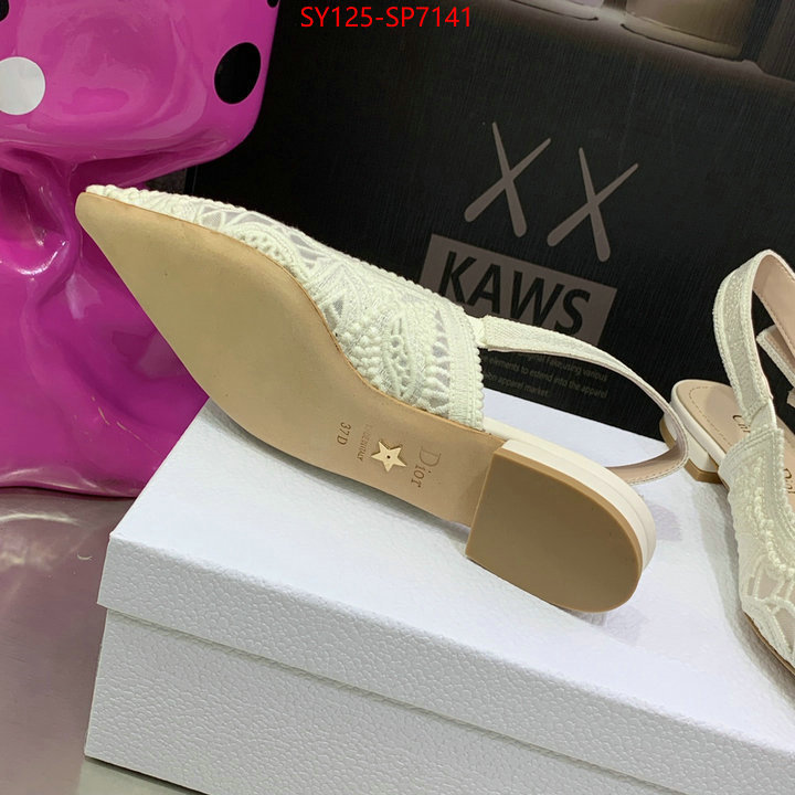 Women Shoes-Dior,aaaaa+ replica , ID: SP7141,$: 125USD