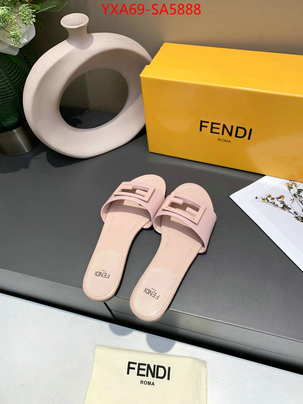 Women Shoes-Fendi,where can you buy replica , ID: SA5888,$: 69USD