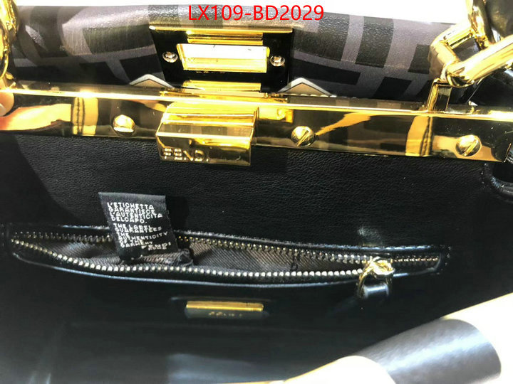 Fendi Bags(4A)-Peekaboo,copy ,ID: BD2029,$: 109USD