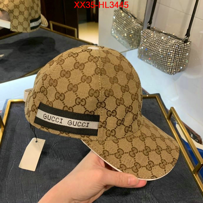 Cap (Hat)-Gucci,buy luxury 2023 , ID: HL3445,$: 35USD