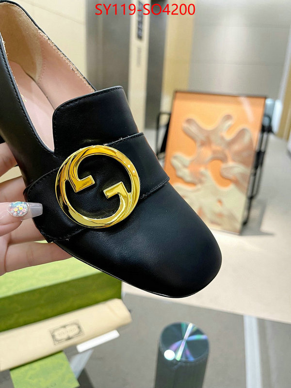 Women Shoes-Gucci,mirror quality , ID: SO4200,$: 119USD