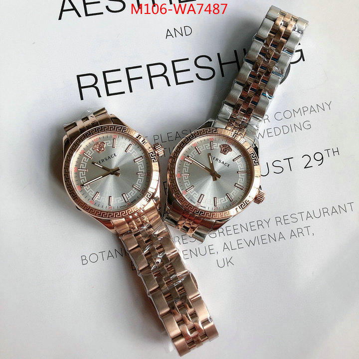 Watch(4A)-Versace,brand designer replica ,ID: WA7487,$: 106USD