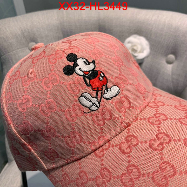 Cap (Hat)-Gucci,where to buy fakes , ID: HL3449,$: 32USD